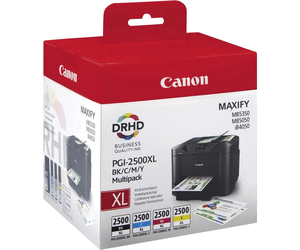 Original Canon Tinten Patrone PGI-2500 XL Multipack für Maxify 4000 4050 4150 5400