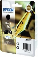 Original Epson Tinten Patrone 16 schwarz für WorkForce 2010 2500 2630 2700 2750