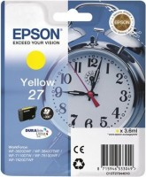 Original Epson 27 Tinte Patrone gelb für WorkForce WF 3620 3640 7110 7600 7610 7620