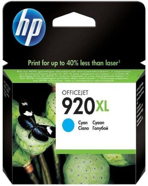 Original HP 920XL Tinte Patrone cyan Officejet 6000 SE 6500A 7000 7500A MHD