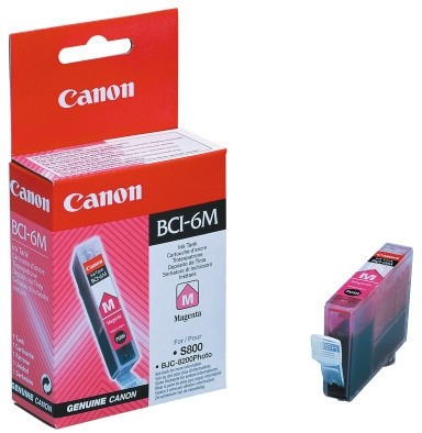 Original Canon Tinten Patrone BCI-6 foto magenta für Pixma 4000 6000 6100