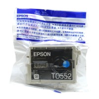 Original Epson Tinten Patrone T0552 cyan Stylus Photo 240 420 520 Blister