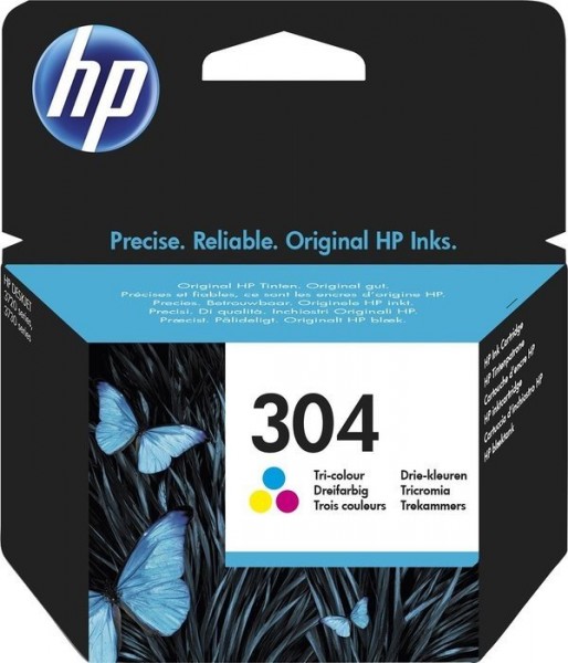 Original HP 304 Tinte Patronen farbig für DESKJET 2620 2630 234 3720 3730 3732 3733 MHD