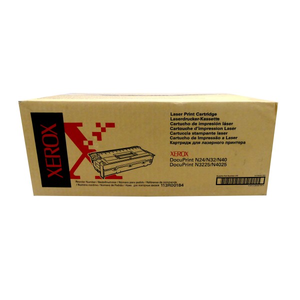 Original Xerox Toner 113R00184 schwarz für Docuprint N 24 32 40