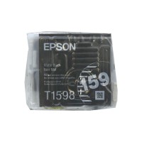 Original Epson Tinten Patrone T1598 mattschwarz hell für Stylus Photo R2000 Blister