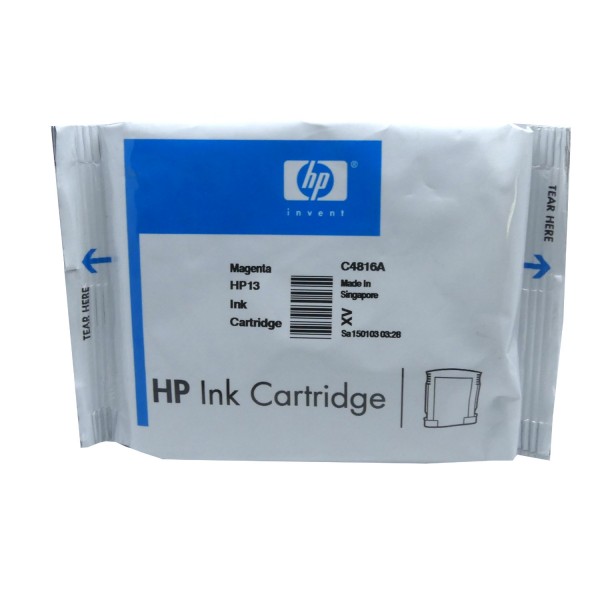 Original HP Tinten Patrone 13 magenta für Inkjet 1000 Officejet 850 Blister