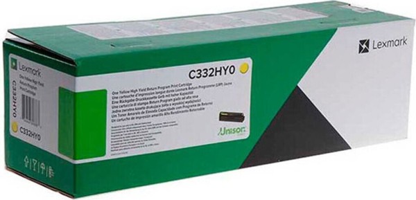 62465_Original_Lexmark_Toner_C332HY0_yellow_für_C_3326_MC_3326_B-Ware