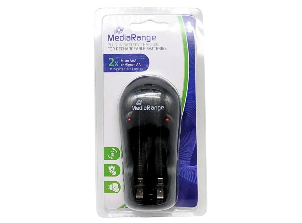 61656_MediaRange_Ladegerät_für_2_Micro_AAA_oder_Mignon_AA_wiederaufladbare_Batterien_MRBAT190
