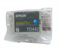 Original Epson Tinten Patrone T0442 cyan Stylus 64 66 84 3600 6400 Blister