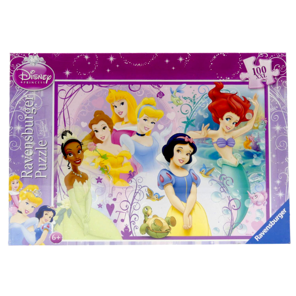 53115_Ravensburger_Puzzle_Alle_Prinzessinnen_10857-2_100_Teile_XXL_49_x_36_cm_NEU_OVP
