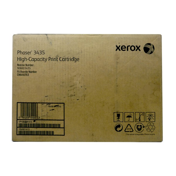 Original Xerox Toner 106R01415 schwarz für Phaser 3435 oV