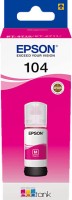 Original Epson Tinten Patrone 104 Magenta für EcoTank 2710 2711 2720 2726 4700 AG* Original Epson Tinten Patrone 104 Magenta für EcoTank 2710 2711 2720 2726 4700 AG*
