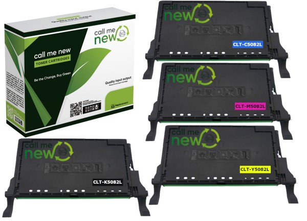 54465_4x_Callmenew_Toner_für_Samsung_CLT-5082L_SET_CLP_620_670_CLX_6220_6250