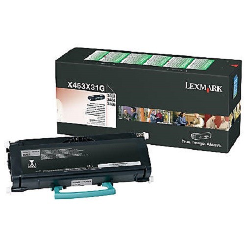 Original Lexmark Toner X463X31G schwarz für X463 X464 X466