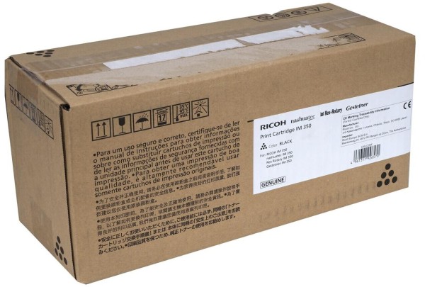 62413_Original_Ricoh_Toner_418133_schwarz_für_IM_350_-_neu_umverpackt