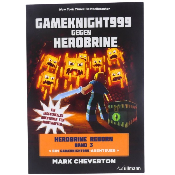 59120_Gameknight999_gegen_Herobrine_von_Mark_Cheverton_Jugendbüch_ab_10_Jahren_ullmann_kartoniert_Buch_NEU