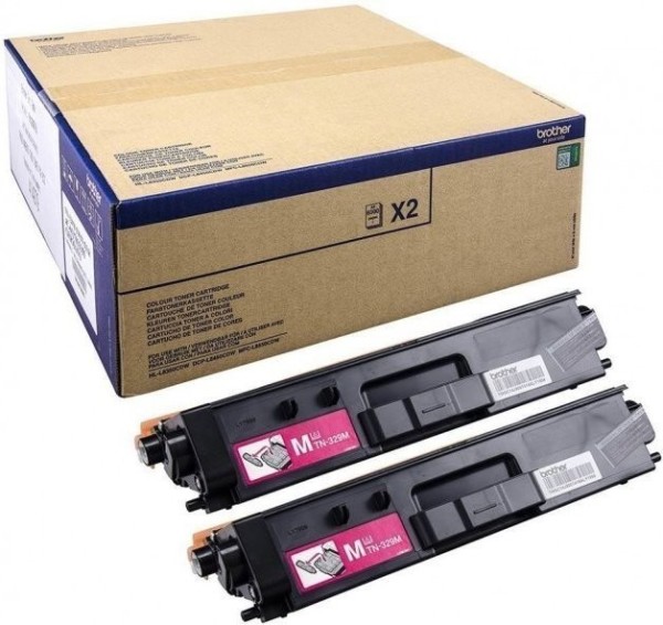 61420_Original_Brother_Toner_TN-329M_Doppelpack_Twin__für_DCP-L_8450_HL-L_8350_MFC-L_8600_B-Ware