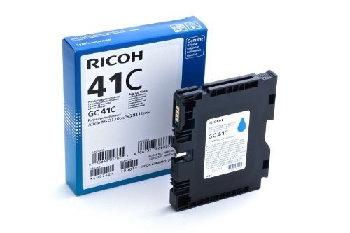 40405_Original_Ricoh_Tinte_GC41C_405766_cyan_für_Afico_NRG_2100_3100_3110_3120_7100_OEM_Blister