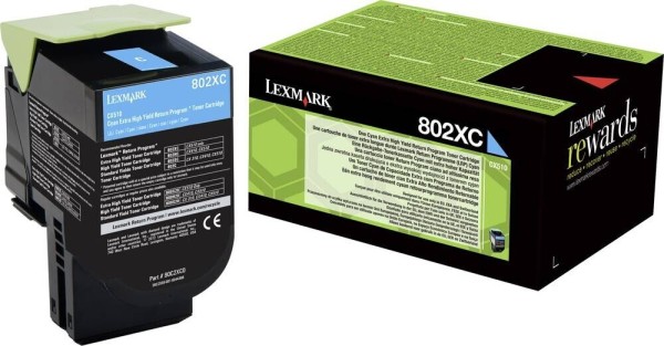 63990_Original_Lexmark_Toner_80C2XC0_cyan_für_XC_510_-_neu_umverpackt