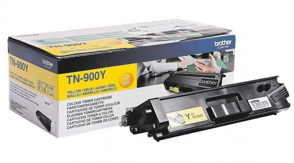 Original Brother Toner TN-900Y gelb für HL-L 9200 9300 neu umverpackt