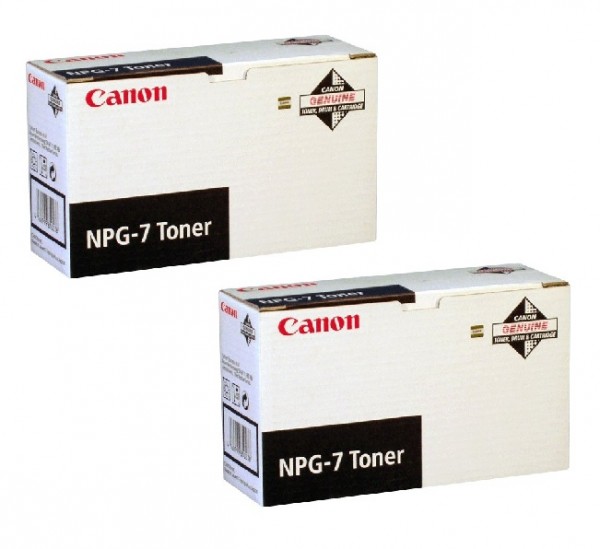 2x Original Canon Toner 1377A003 NPG-7 für NP 6025 6026 6030 6330