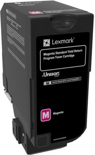 50791_Original_Lexmark_Toner_74C2SM0_magenta_für_CS_720_725_Neutrale_Schachtel