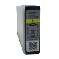 Original Canon Tinten Patrone PGI-1500 XL gelb für Maxify 2000 2150 2300 2750 Blister