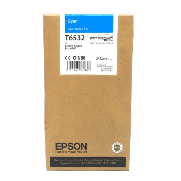 51546_Original_Epson_Tinte_Patrone_T6532_foto_cyan_für_Stylus_Pro_4900_AG