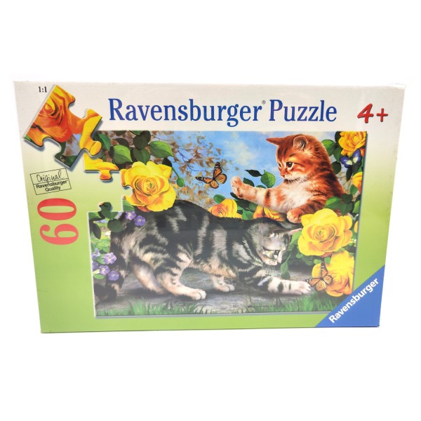 53029_Ravensburger_Puzzle_The_Cat´s_Meow_095315_60_Teile_Kätzchen_Kinder_36_x_26_cm_NEU_OVP