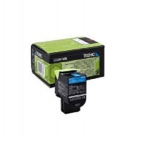 Original Lexmark Toner 702HK 70C2HC0 cyan für CS 310 410 oV