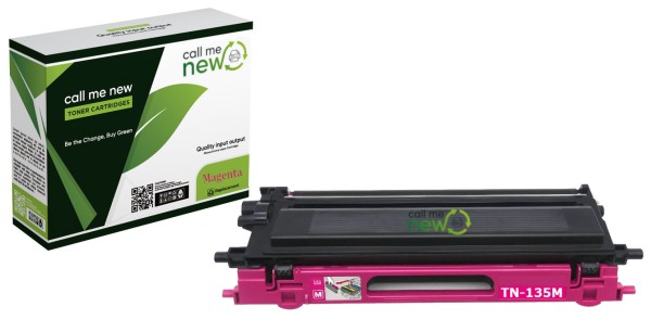 Callmenew Toner für Brother TN-135 magenta DCP 9040 9045 HL 4040 4050 MFC 9440 9450