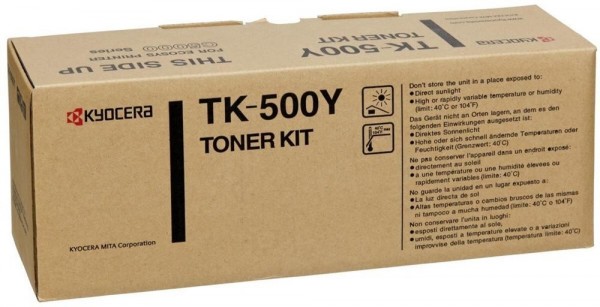 42917_Original_Kyocera_Toner_TK-500Y_gelb_für_FS-C_5016_Neutrale_Schachtel