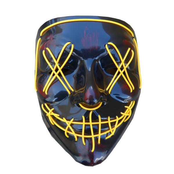 48801_Scary_LED_Maske_Halloween_gelb_Leuchtende_Form_Leuchtmaske_Festival_Cosplay