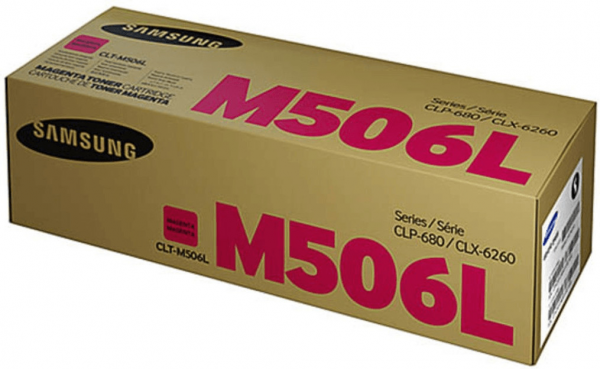 22704_Original_SAMSUNG_Toner_CLT-M506L/ELS_für_CLP-680_CLX-6260_Neutrale_Schachtel
