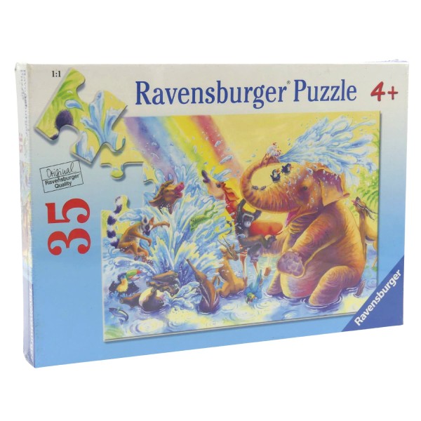53044_Ravensburger_Puzzle_Tierspaß_im_Wasserloch_086597_35_Teile_21_x_30_cm_NEU_OVP
