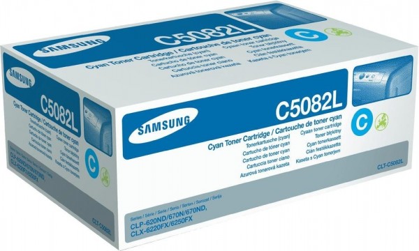 Original SAMSUNG Toner CLT-C5082L cyan für CLX-6220FX CLX-6250FX oV