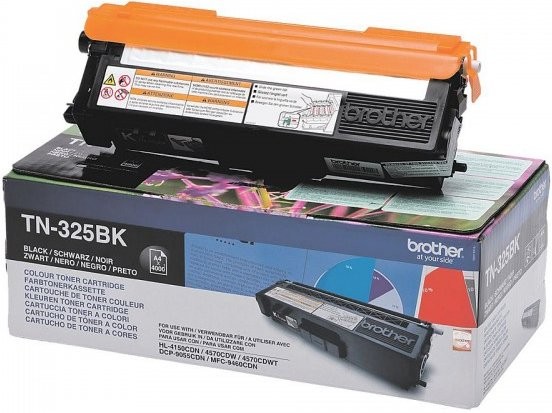 Original Brother Toner TN-325BK schwarz DCP 9055CDN 9270CDN MFC 9970CDW