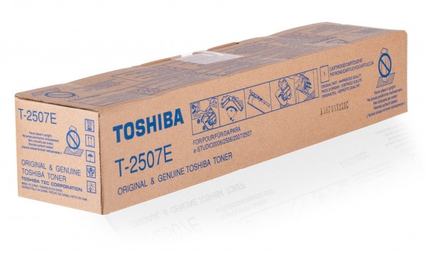 Original Toshiba Toner T-2507E schwarz für E-Studio 2006 2307 2506 oV