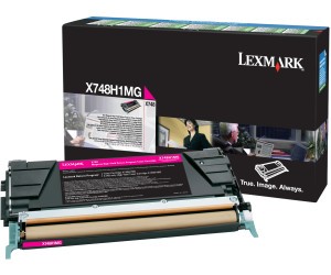 55258_Original_Lexmark_Toner_X748H1MG_magenta_für_X_784_B-Ware