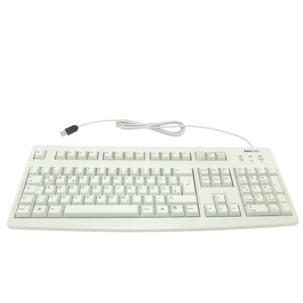 58005_Cherry_Tastatur_Computer_Keyboard_QWERTZ_grau_Gaming_Büro_kabegelgebunden_USB