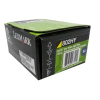 Original Lexmark Toner 80C2HY0 gelb für CX 410 510 B-Ware