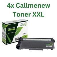 4x Callmenew Toner für Brother TN-2320 DCP-L 2500 2700 HL-L 2300 MFC-L 2700 2720