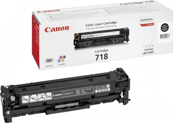 Original Canon Toner 2662B002 CRG-718BK I-Sensys MF 8350 8360