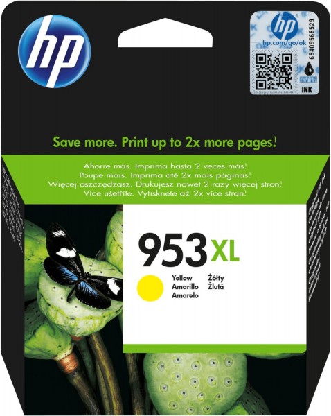 Original HP 953XL Tinte Patrone gelb OfficeJet Pro 8210 8218 8710 8715