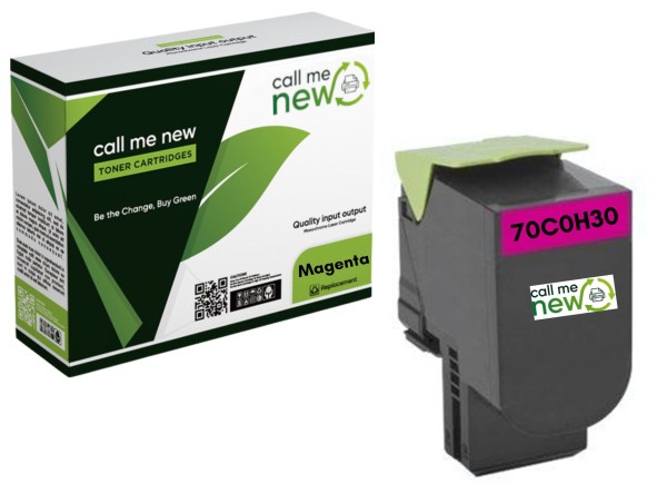 61927_Callmenew_Toner_kompatibel_mit_Lexmark_Toner_70C0H30_magenta_für_CS310_CS510