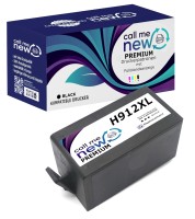 callmenew Premium TINTE PATRONE für HP 912 XL schwarz für OfficeJet Pro 8010 8020 8025