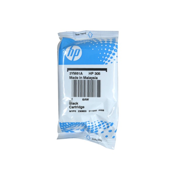 48659_Original_HP_Tintenpatrone_305_schwarz_für_DeskJet_2700_2732_2755_Blister