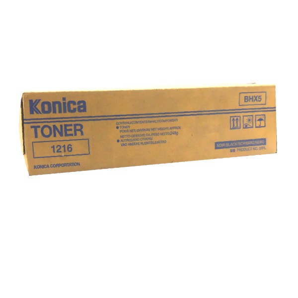 Original Konica Minolta Toner 1216 BHX5 schwarz für 1216 B-Ware