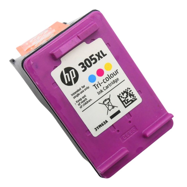 58258_Original_HP_Tinte_Patrone_305XL_farbig_für_DeskJet_2710_2720_2732_2752_4110_NEUE_Blister