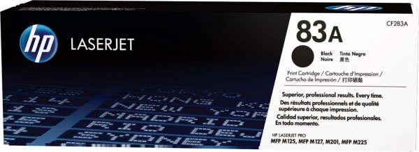 Original HP Toner 83A CF283A für LaserJet Pro MPF M125nw M127fw M127fn